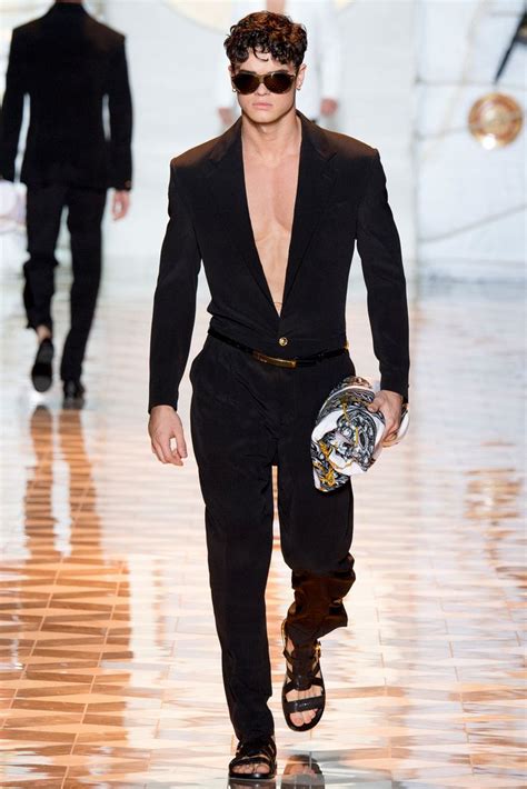 mens versace dress pants|versace jumpsuit men.